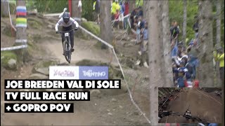 Joe Breeden TV + POV overlay full race run Val di sole 2021