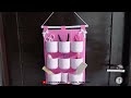 DIY Beautiful Hanging Rack with Plastic Bottle  Rak Gantung Cantik Botol Plastik
