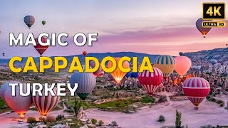 Top 8 Magical Best Things! Cappadocia Turkey | Cappadocia City Turkey 4k Drone Footage