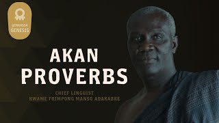 Akan Proverbs And Their Meaning