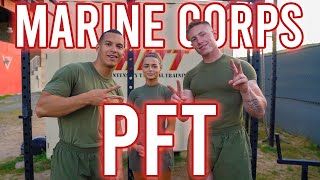 US Marine Fitness Test - How To Score 300 On The PFT (Pullups, Crunches, 3-Mile Run)