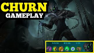 CHURN CAPTAIN - INTENSE SOLO GAME | VAINGLORY 5V5 |