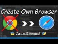 Create Your Own BROWSER with Python || Python Projects || Python || Junior Programmer