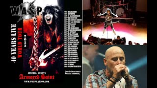 W.A.S.P. announces 2022 Tour with ARMORED SAINT dates and venues released!