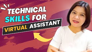 TECHNICAL SKILLS FOR VIRTUAL ASSISTANT  |  Basic Skills for Virtual Assistant ESPECIALLY BEGINNERS
