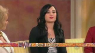 Demi Lovato on The View - Interview (HQ)