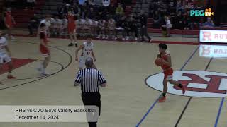 RHS vs CVU Boys Varsity Basketball - December 14, 2024