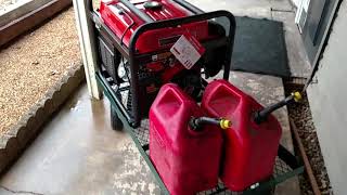 Harbor Freight heavy duty garden wagon as a upgrade Predator 9000 generator wheel kit cart!!!