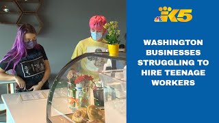 Some Washington businesses struggling to hire teenage employees