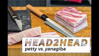 Head2Head | Asai 75mm Petty VS Koutetsu 270mm Yanagiba