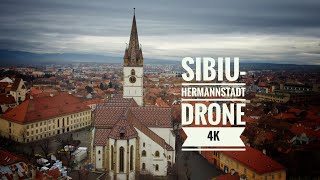 Sibiu in 20 minutes - Drone 4k - Romania