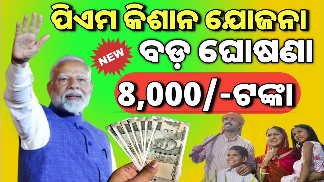 Pm Kisan Yojana New Update 2024//Pm Kisan Beneficiary Installment Hike ...