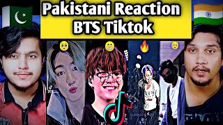 Pakistani reacts to BTS TIKTOK 💜 | BTS | V | JK | JIMIN | RM | JIN | SUGA | JHOPE | Dab Reaction
