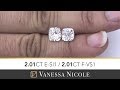 Cushion Diamond Size Comparison | Both 2.01ct Cushion Cuts That Look VERY Different