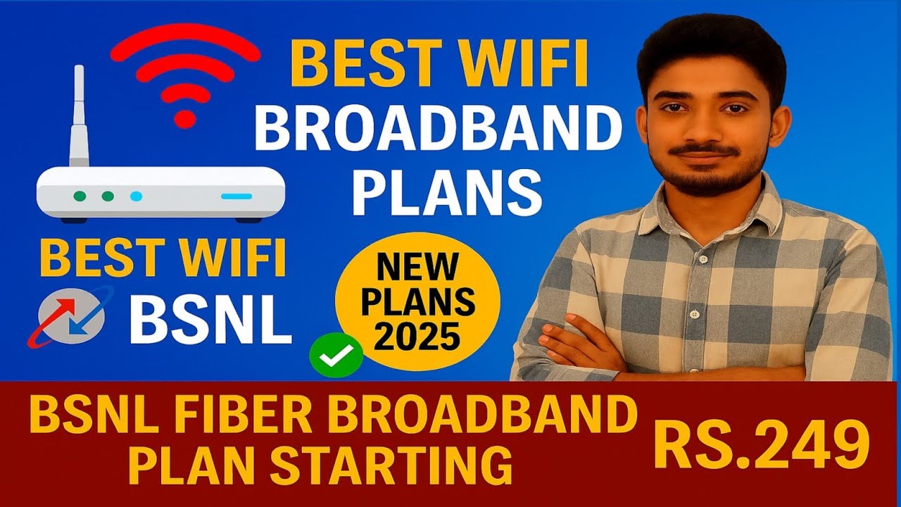 Best Wifi Broadband Plans Bsnl Fiber New Plans 2025 Bsnl Fiber