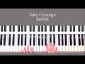 Take Courage - Bethel Piano Tutorial and Chords