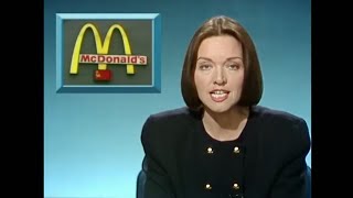 First ever McDonalds opening in Russia, Moscow (Soviet Union) - January 1990