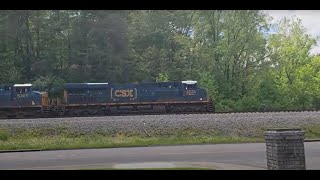 CSX Train M652 at Pikeville, KY on April 28, 2024