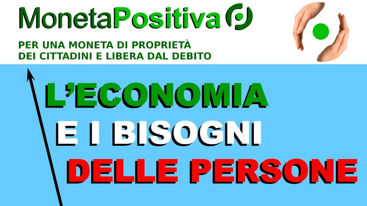 Economia E Bisogni Delle Persone - Fabio Conditi - YouTube