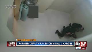 Former FL corrections deputy who was fired for excessive force on inmate now charged with battery