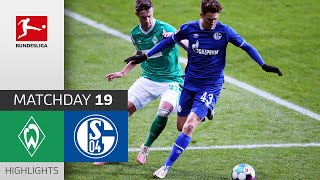 SV Werder Bremen - FC Schalke 04 | 1-1 | Highlights | Matchday 19 – Bundesliga 2020/21