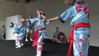 2012年　愛染まつり①　出発式　龍踊り（摂州地車囃子）