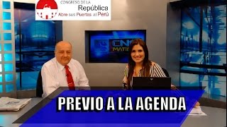 Previo a la agenda [22-07-2014]