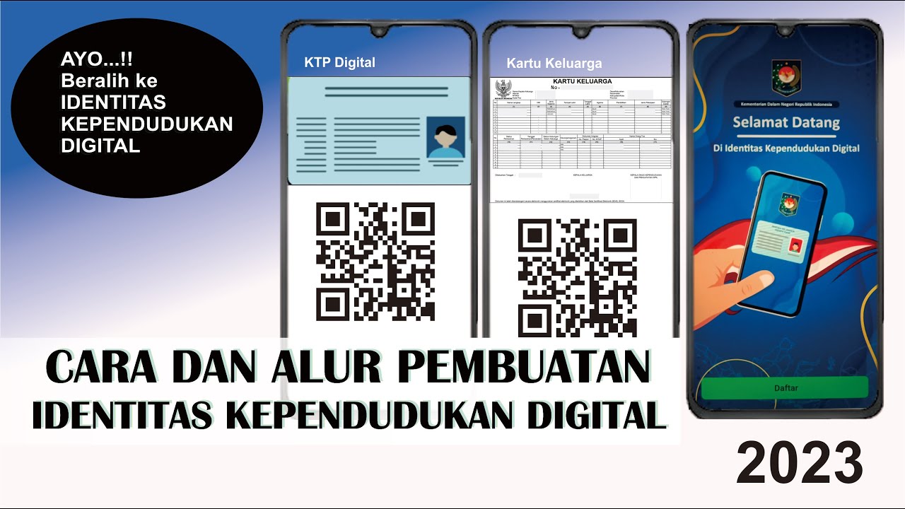 Cara Daftar Identitas Kependudukan Digital - Cara Buat Identitas ...