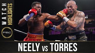 Neely vs Torres HIGHLIGHTS: July 31, 2021 - PBC on FS1