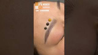 [miwoobrows_bangkok]#eyebrows #microblading #pmu #korea #คิ้ว6มิติ #คิ้วฝุ่น #bangkok