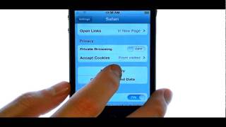 How Do I Clear The Web Browser History or Cache On My Apple iPhone 4S?