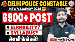 Delhi Police New Vacancy | 7000 Posts, Eligibility, Syllabus, DP Salary, DP Constable, Ankit Sir