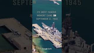 The Battleship That Ended World War II 🚢 #shorts #subscribe