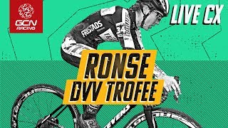 FULL REPLAY: Ronse DVV Trofee 2019 Elite Men's \u0026 Women's Races | CX On GCN Racing