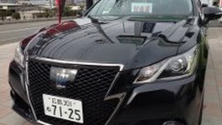 TOYOTA 特別仕様車CROWN「 クラウン 」HYBRID アスリートS “Black Style”　体感インプレッション！impression