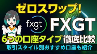 FXGTの6つの口座タイプ徹底解説！取引スタイル別のおすすめ口座タイプも紹介