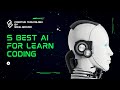 Free code camp machine learning | 5 Best AI Tools for Learn Coding
