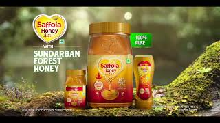 Saffola Honey Active- Made with Sundarban Forest Honey, 100% Pure \u0026 Natural