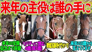 【来年の主役不在！？】現役最強馬と言えるようなG1複数勝ちや海外G1勝ち馬が出てたここ数年が異常なのかもしれない…に対するみんなの反応！【競馬 の反応集】