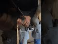 watch as principal farrier seth noble shapes a hoof before hand making new shoes