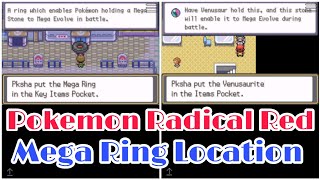 Pokemon Radical Red Mega Ring Location | How to Get Mega Ring | Giovanni 2nd Battle