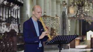 Erik Bosgraaf - J.S. Bach - Partita in C-major \u0026 Thin Air, a new composition by C. Tsoupaki (HD)