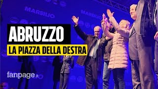 Abruzzo, tra i sostenitori di Marsilio: \