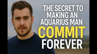 The Secret To Making An Aquarius Man Commit Forever