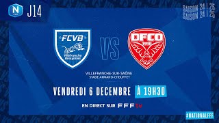 J14 | Villefranche – Dijon (1-0), le résumé I National FFF 2024-2025