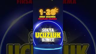 ŞOK’ta ucuzluk bitmez! 🤩