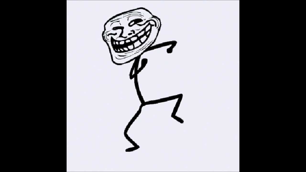Dancing Troll Face Animation
