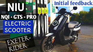 NIU NQI GTS PRO electric | First Ride