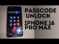 How To Unlock iPhone 16 Pro Max Screen Passcode If Forgot Without PC And Losing Data