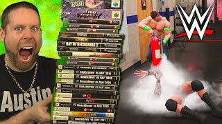 Winning a FIGHT BACKSTAGE on EVERY WWE video game